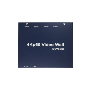 4Kp60 UHD 비디오월 1x4, 2x2 분배기 월컨트롤러 디지털메뉴판 전자메뉴판 사이니지 MUVS-200 국내생산